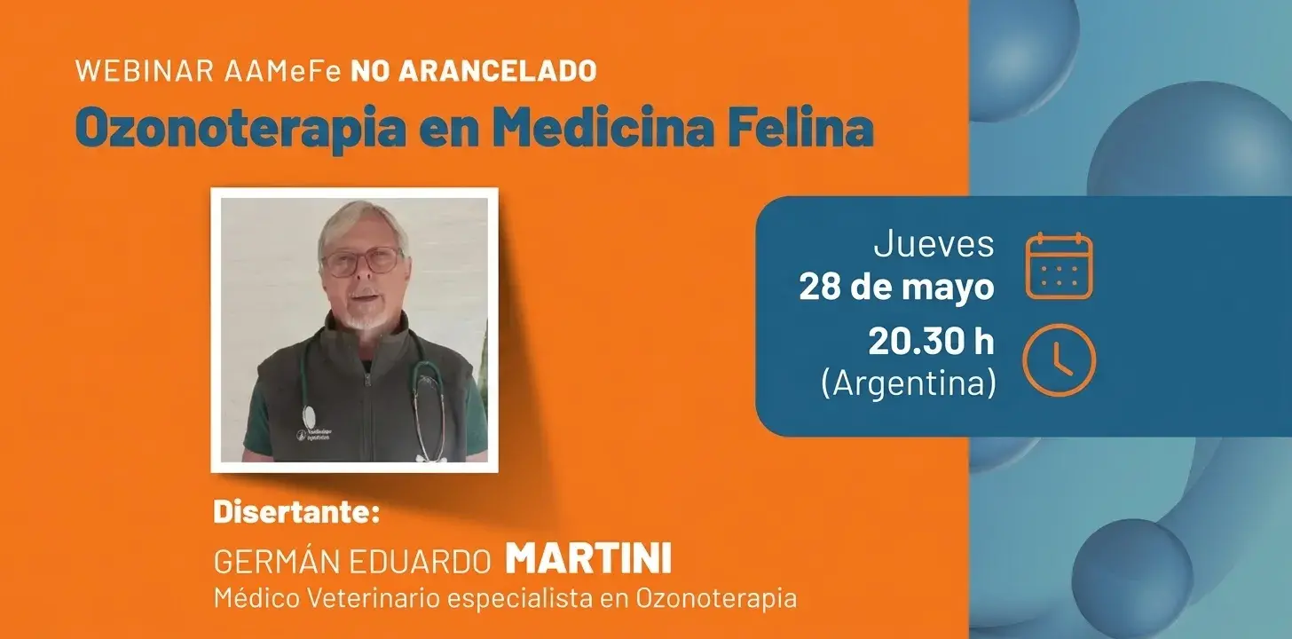 Webinar Ozonoterapia en Medicina Felina